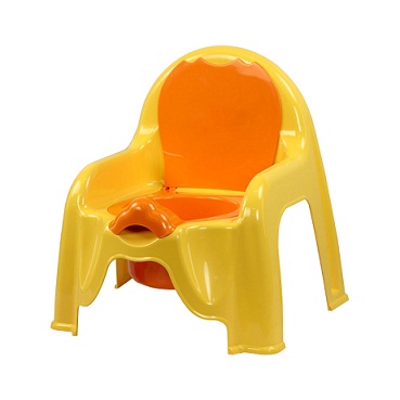 Горшок-стульчик (св.жёлтый)(уп.6) М1328