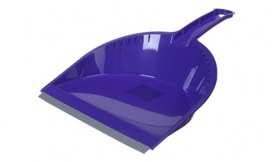 Совок д/мусора "Стандарт" Фиолетовый с резинкой (36) М5191
