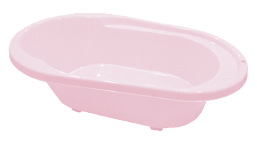Ванночка детская "COOL" со сливом Розовый (2) LA4108РЗ