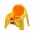 Горшок-стульчик (св.жёлтый)(уп.6) М1328