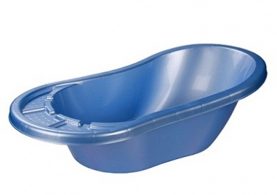 Ванночка детская "Карапуз" голубой (5) М3250