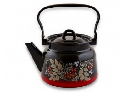 Чайник 2,3 л декор красно-черный с петлей С2714.8